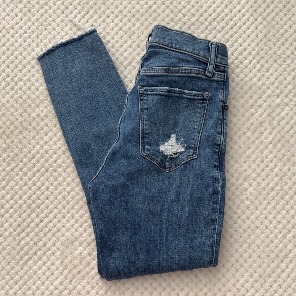 👖 EUC Abercrombie & Fitch Super Skinny Ankle Jeans – Women’s Size 26 / 2S